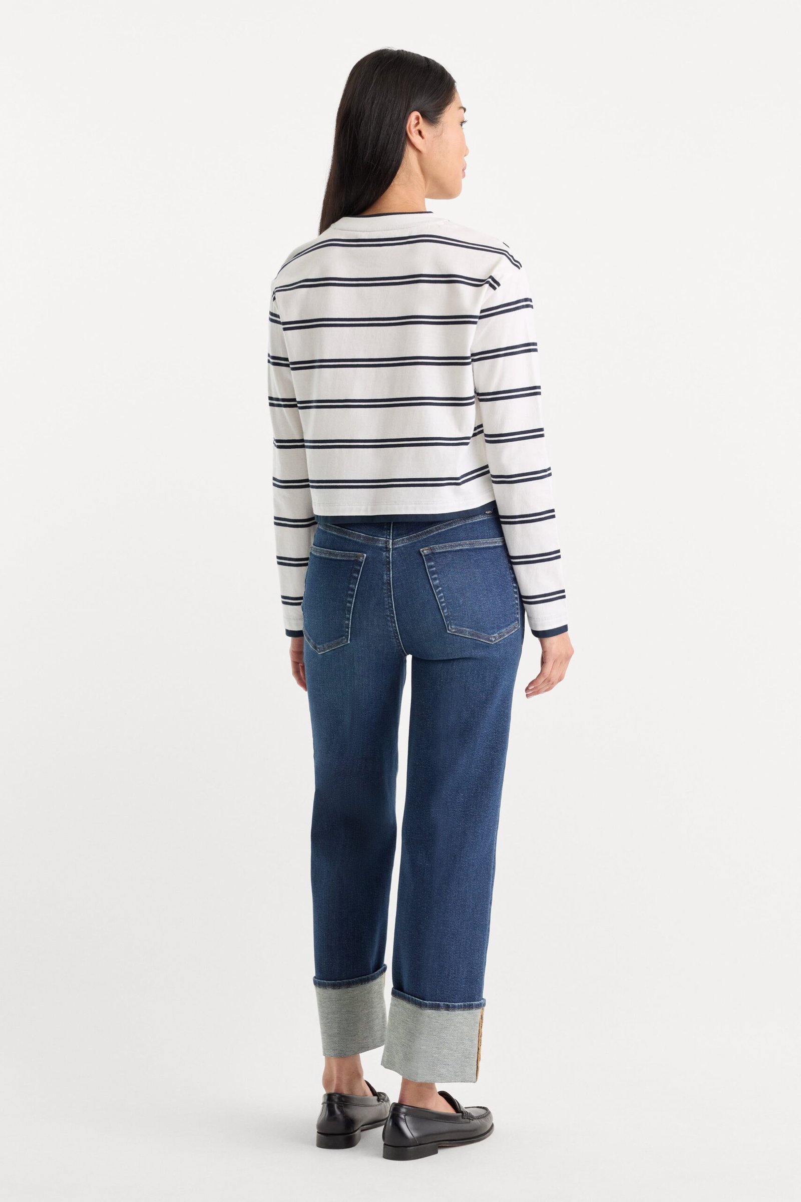 GOOD TRUE STRAIGHT JEANS | INDIGO1230 - Image 5
