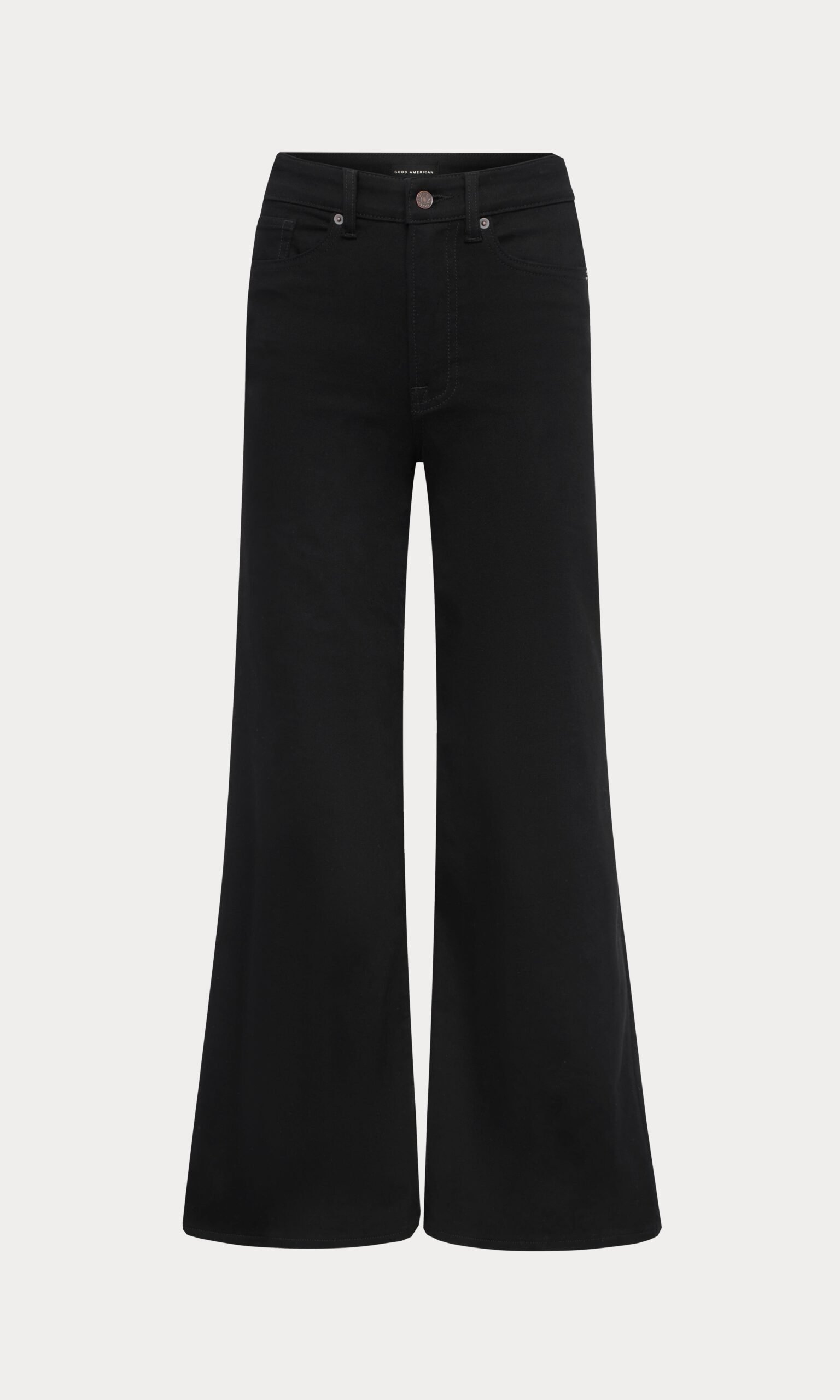 NEVER FADE GOOD WAIST PALAZZO JEANS | BLACK - Image 7