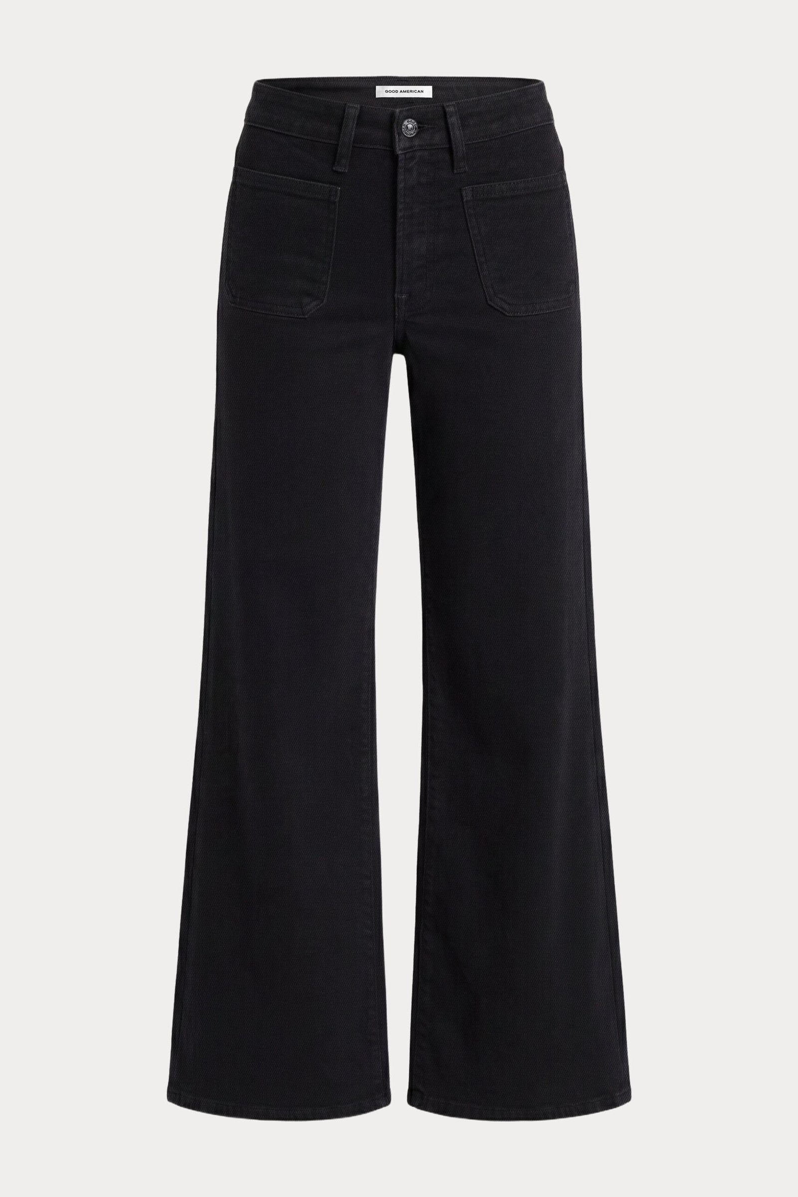 GOOD WAIST PALAZZO JEANS | BLACK001 - Image 7