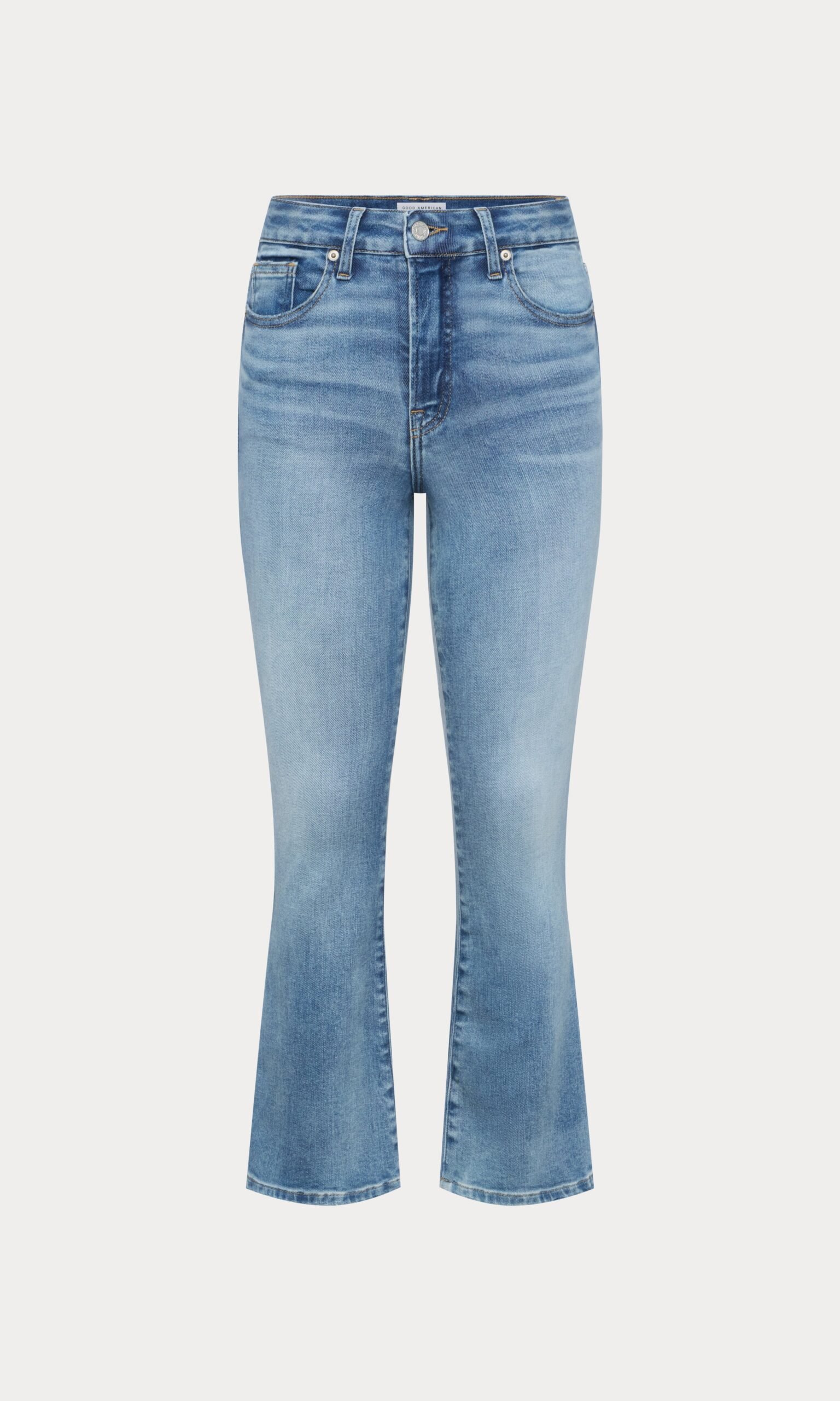 SOFT TECH GOOD LEGS CROP MINI BOOT JEANS| INDIGO1293 - Image 7