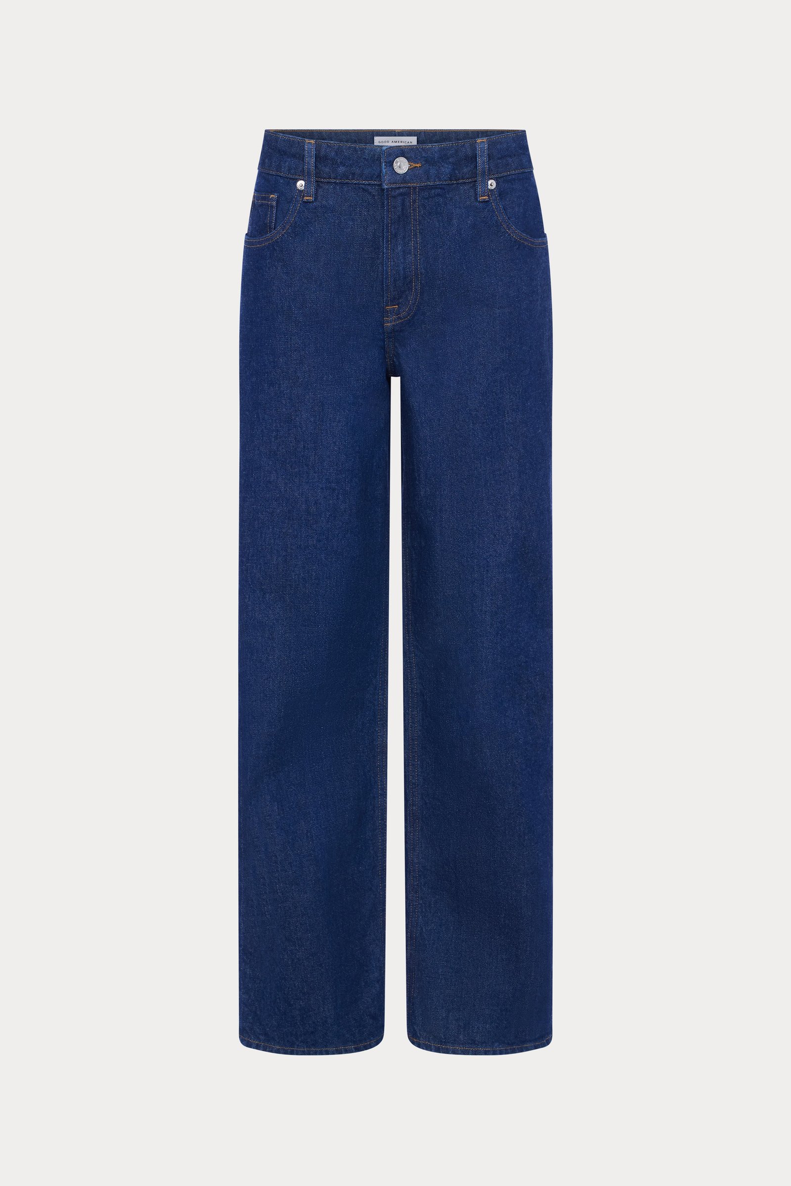 LOW RELAXED STRAIGHT JEANS | RINSE - Image 7
