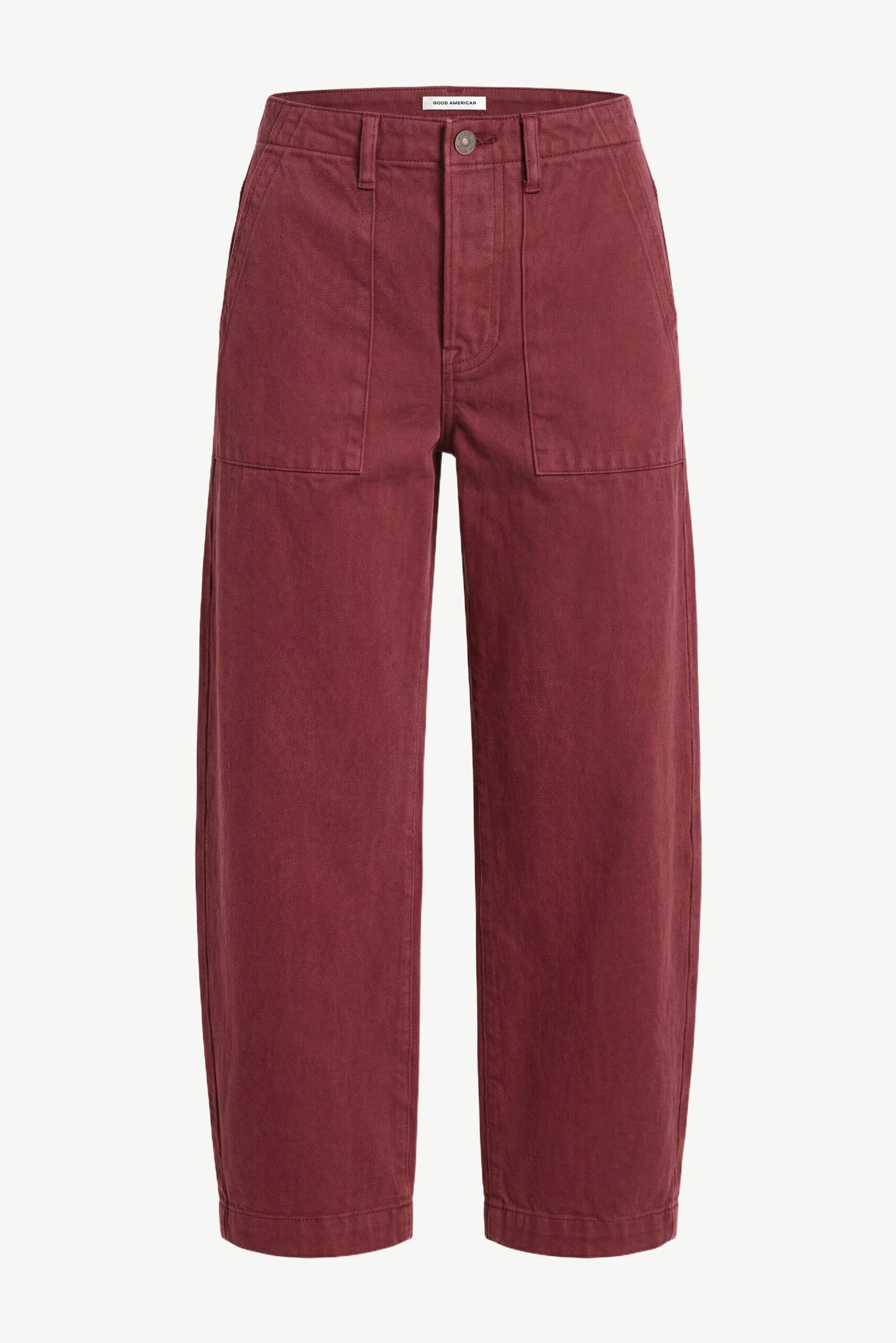 VINTAGE BARREL ANKLE JEANS | BERRY NOIR - Image 7